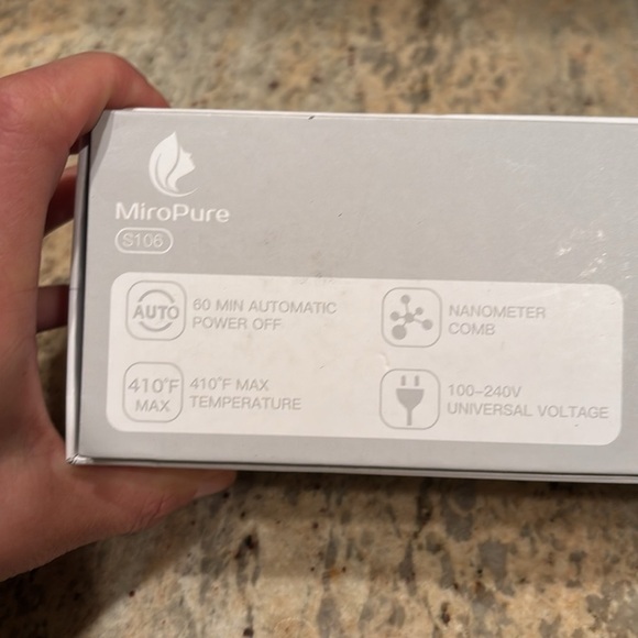 MiroPure Mini Hair Straightener Brush - Picture 5 of 7